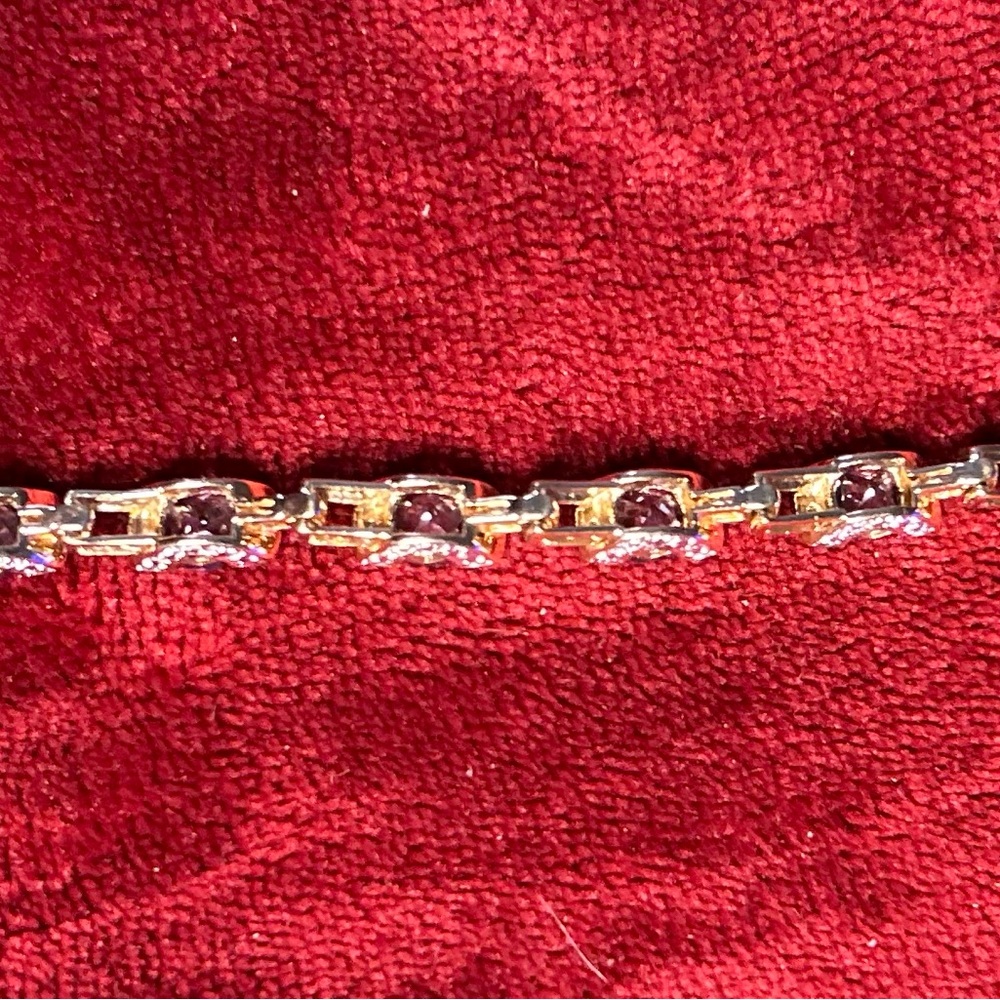 Ladies, amethyst bracelet